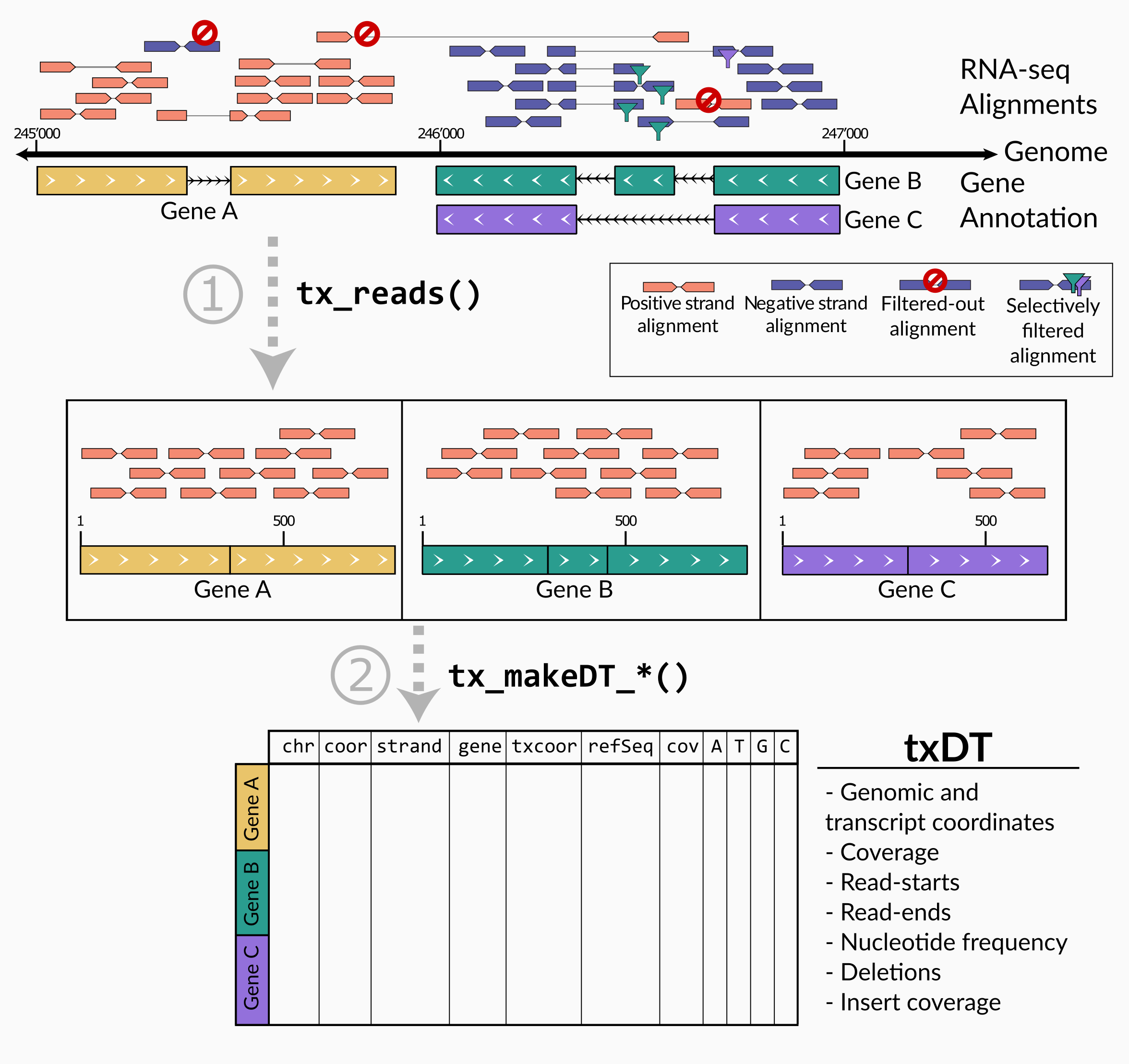 Fig 1. txtools main processing workflow